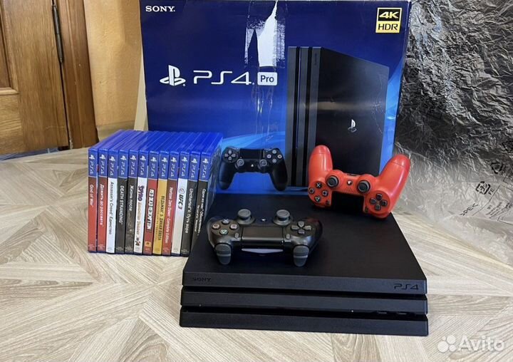 PS4 Playstation 4 sony PS4 PRO + игры fifa22 GTA5
