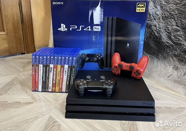PS4 Playstation 4 sony PS4 PRO + игры fifa22 GTA5