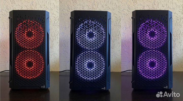 Игровой пк Intel 10105F/RX580/16Гб/500Гб NVMe