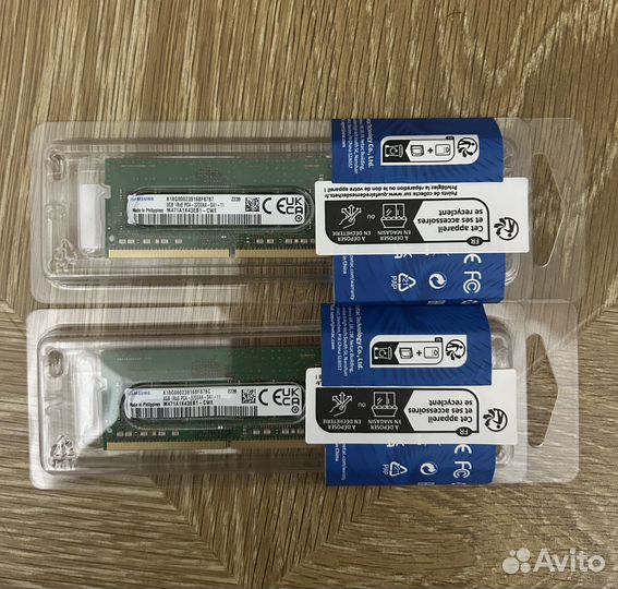 Оперативная память ddr4 8gb Samsung 3200