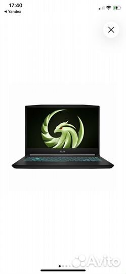 Игровой ноутбук msi