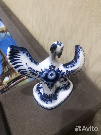 Гжель фарфор статуэтка Семья