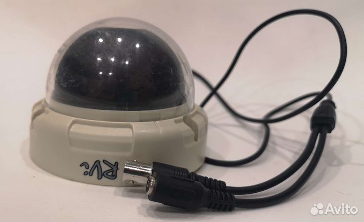 Цветная купольная камера видеонаблюдения