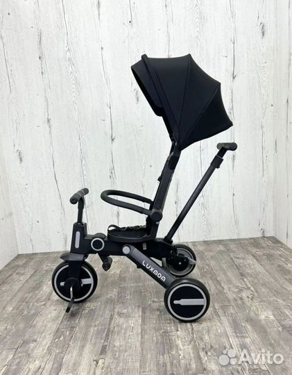 Luxmom 368 Велосипед складной (Black)