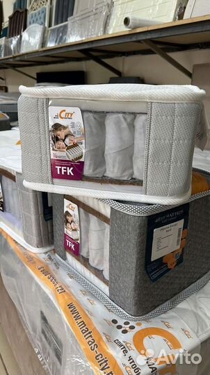 Матрас 140х200, 160х200, 180х200, 90х200, 120х200