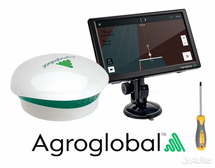 Тачскрин (дисплей) на агронавигатор Agroglobal