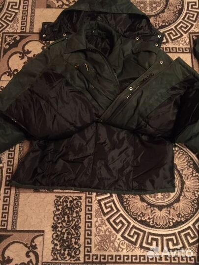 Костюм зимний охранника цвет темно зеленый