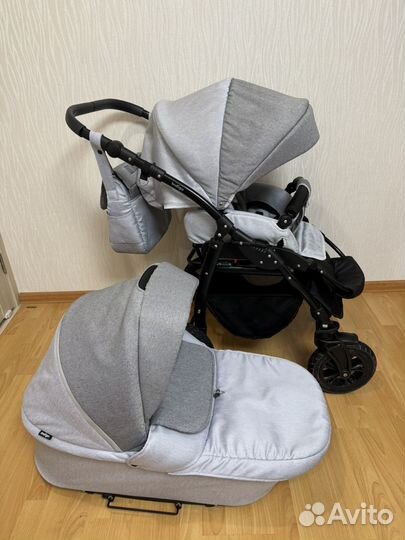 Коляска 2 в 1 Indigo Charlotte 18