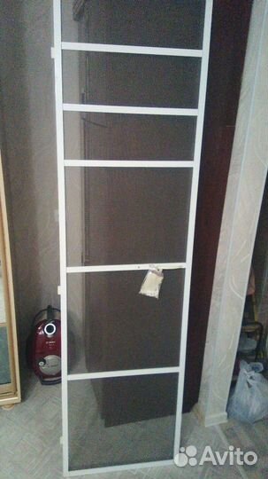 Дверь с москитной сеткой 266*58 см