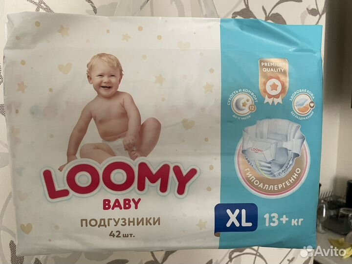 Подгузники XL 5 13+ кг