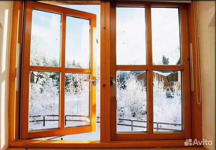 Деревянные окна