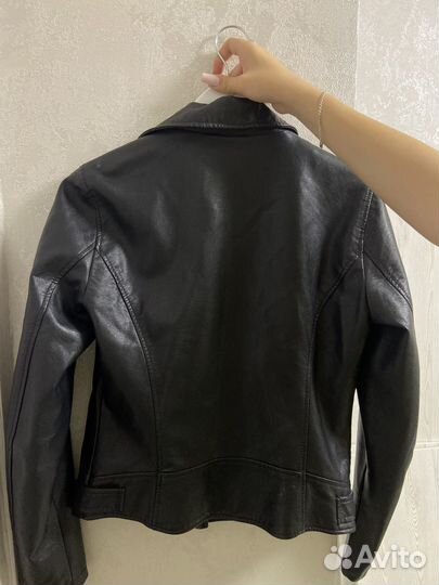 Кожаная куртка sinsay