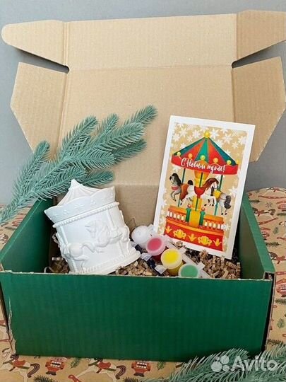 Подарочный набор шкатулка крусель