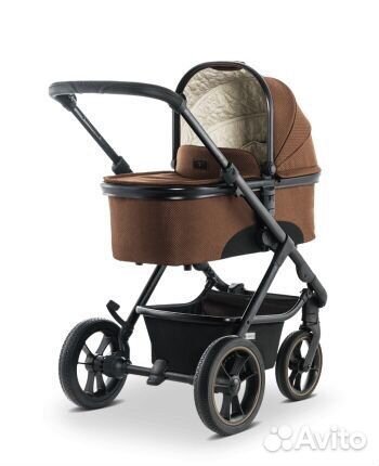 Коляска moon scala 2 в 1 цвет chocolate