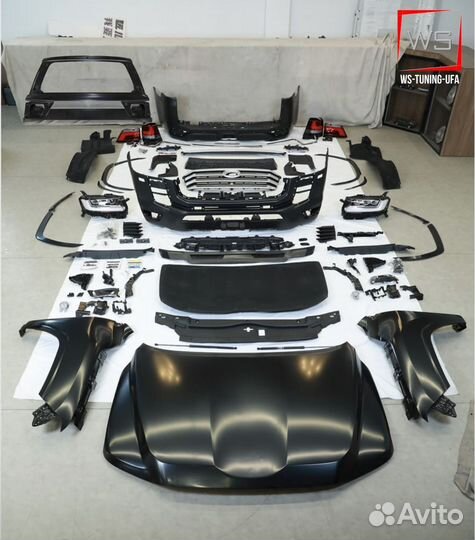 Рестайлинговый комплект Toyota LC 200 в LC 300 F15