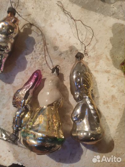 Елочные игрушки СССР