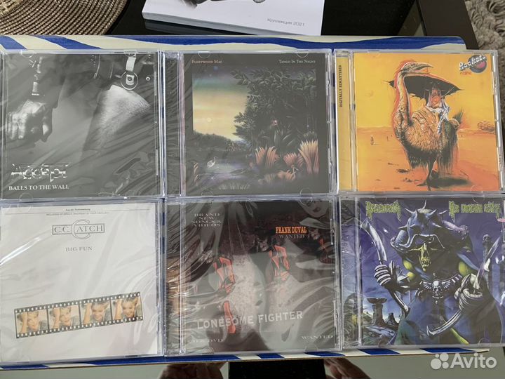 Компакт диски новые