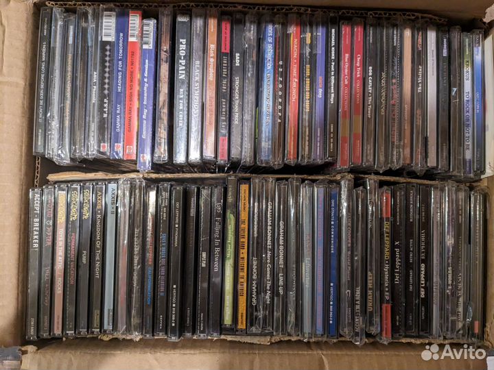 CD диски хард-рок