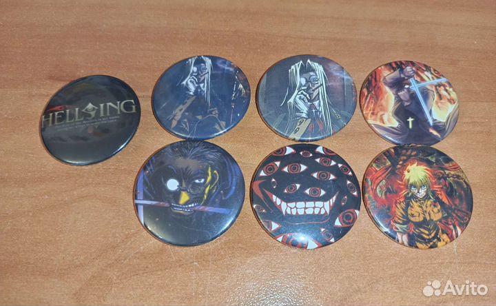 Значки по аниме Хеллсинг