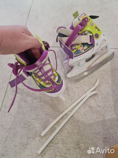 Коньки детские раздвижные 27 30