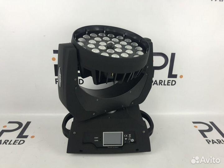 Головы Led Wash 36x18 rgbwa+UV Zoom