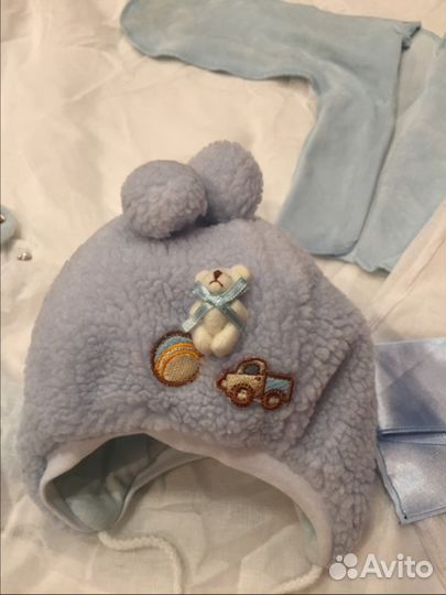 Продам комплект для новорождённого на выписку 10 п