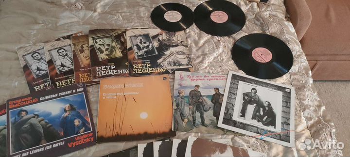 Пластинки виниловые СССР, 18 шт