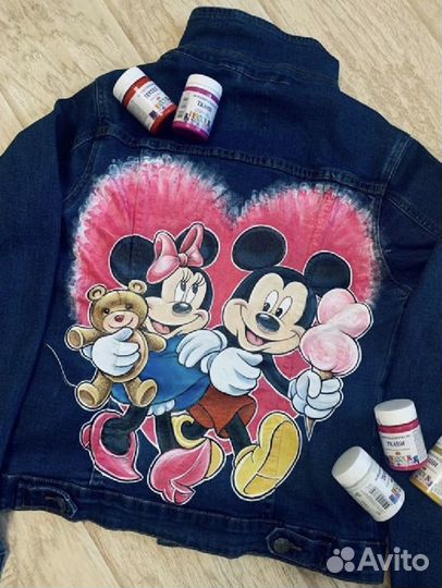 Джинсовая куртка женская