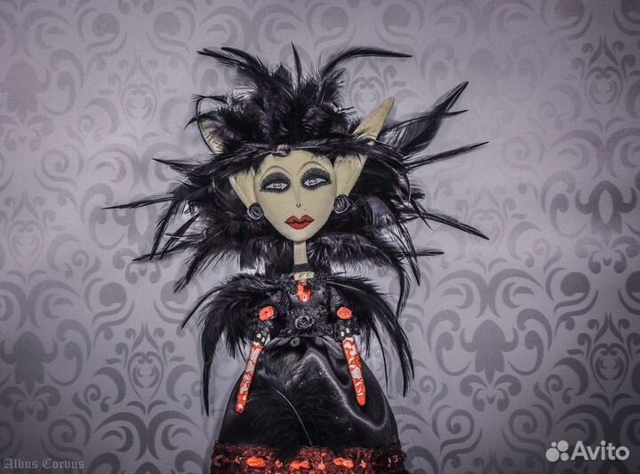 Интерьерная кукла ручной работы