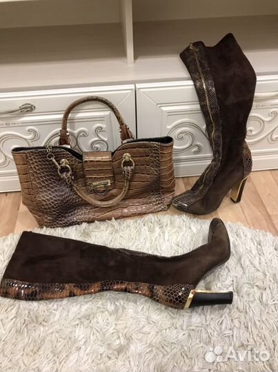 Сапоги 40р и сумка