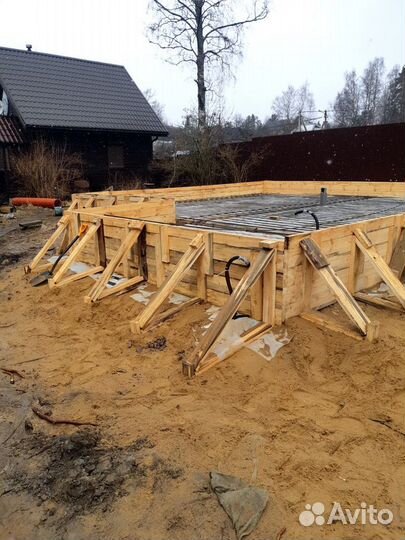 Монолитные плиты фундаментов в срок и качественно