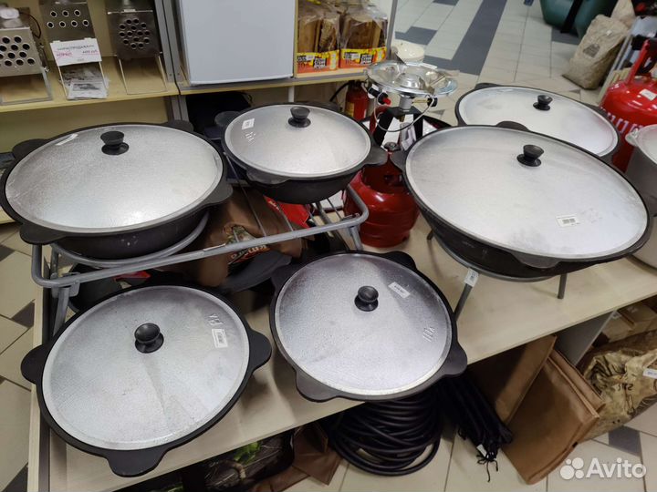 Казан чугунный узбекский (от 6 до 22 литров)