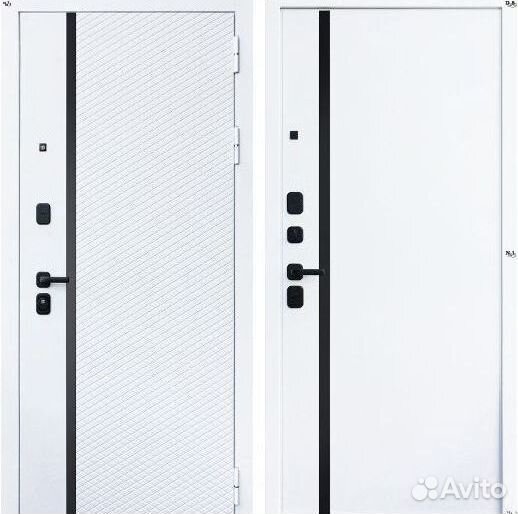 Дверь входная Белая решение для пик