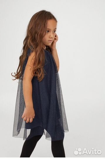 Платье блестящее H&M 134