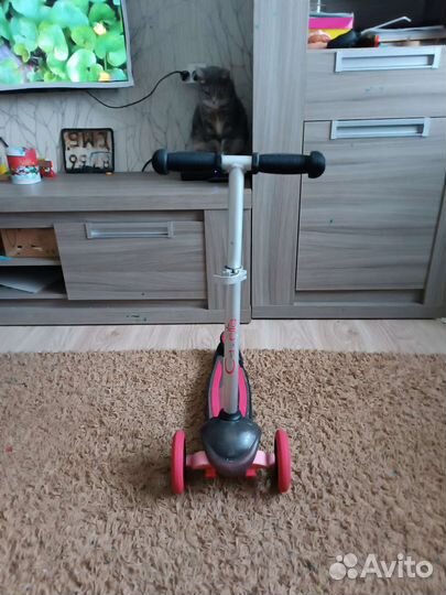 Самокат детский трехколесный бу