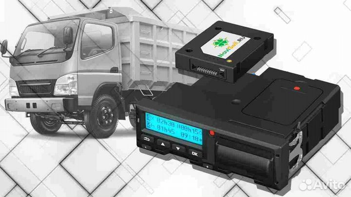 Цифровой тахограф Атол Drive, с скзи и гарантией