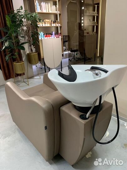 Кресло парикмахерская б/у и мойка