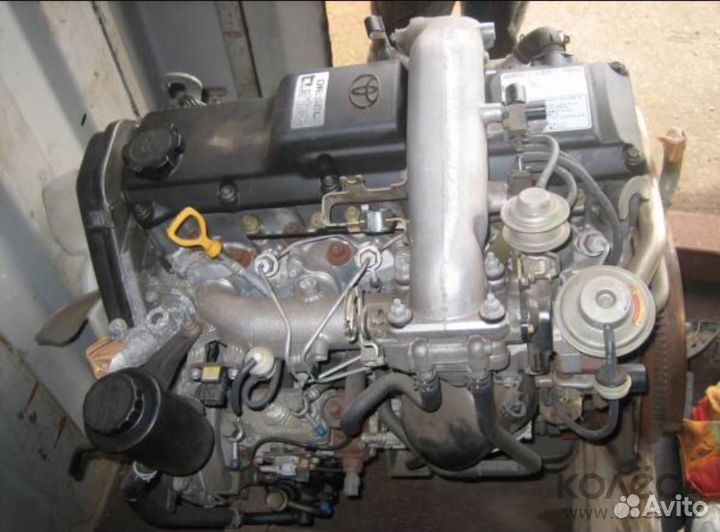 Двигатель Toyota Prado 90 1 KZ TE