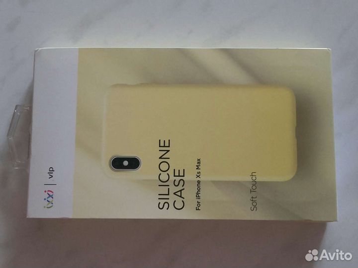 Чехол защитный iPhone Xs Max/силиконовый SoftTouch