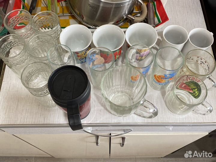 Кружки, стаканы