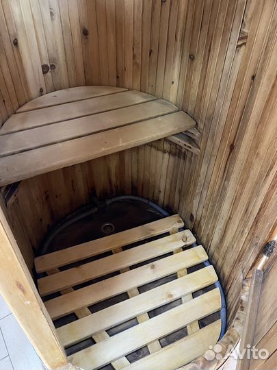 Кедровая бочка бу