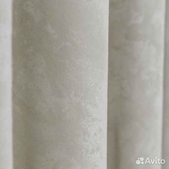 Шторы бархат Галатея жемчуг