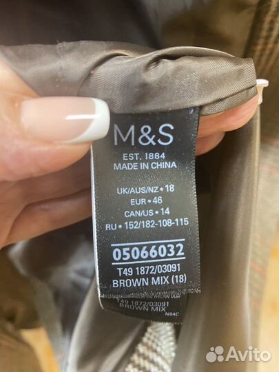 Пальто marks spenser