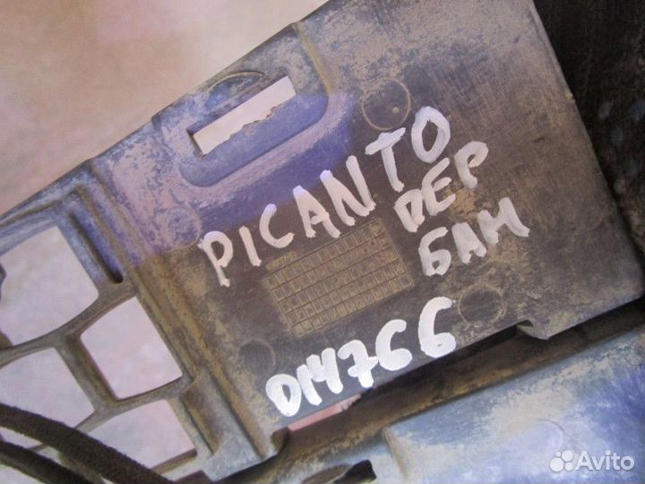 Решетка в бампер центральная Kia Picanto 2004-2011