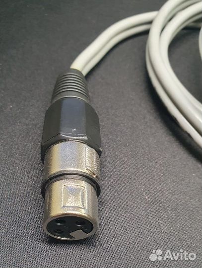 Кабель XLR (F) – 2RCA (M) 1.5 метра 008869