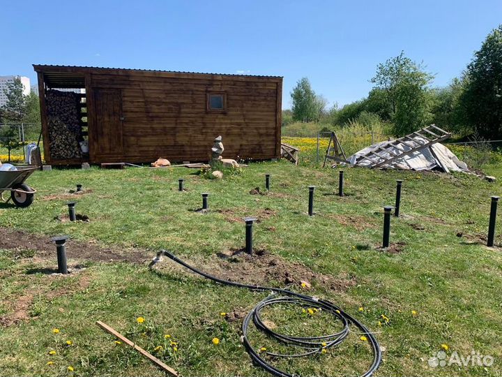 Винтовые сваи под ключ