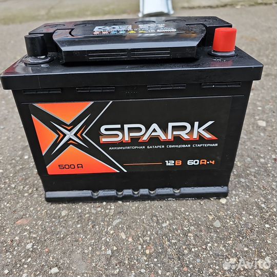 Аккумулятор Spark 60 Ah 500 A