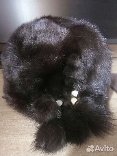 Шапка норковая женская