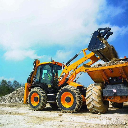 Услуги экскаватора погрузчика JCB