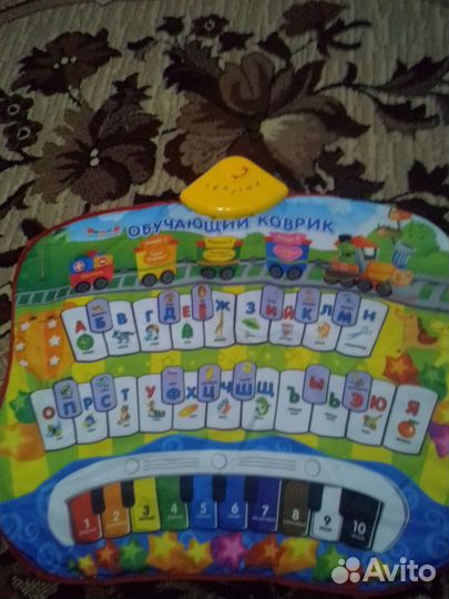 Музыкальный обучающий коврик для дошкольников